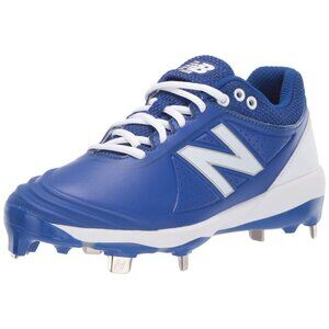New Balance Women's Fuse V2‎ Metal Softball Shoe, Royal Blue and White Size 5